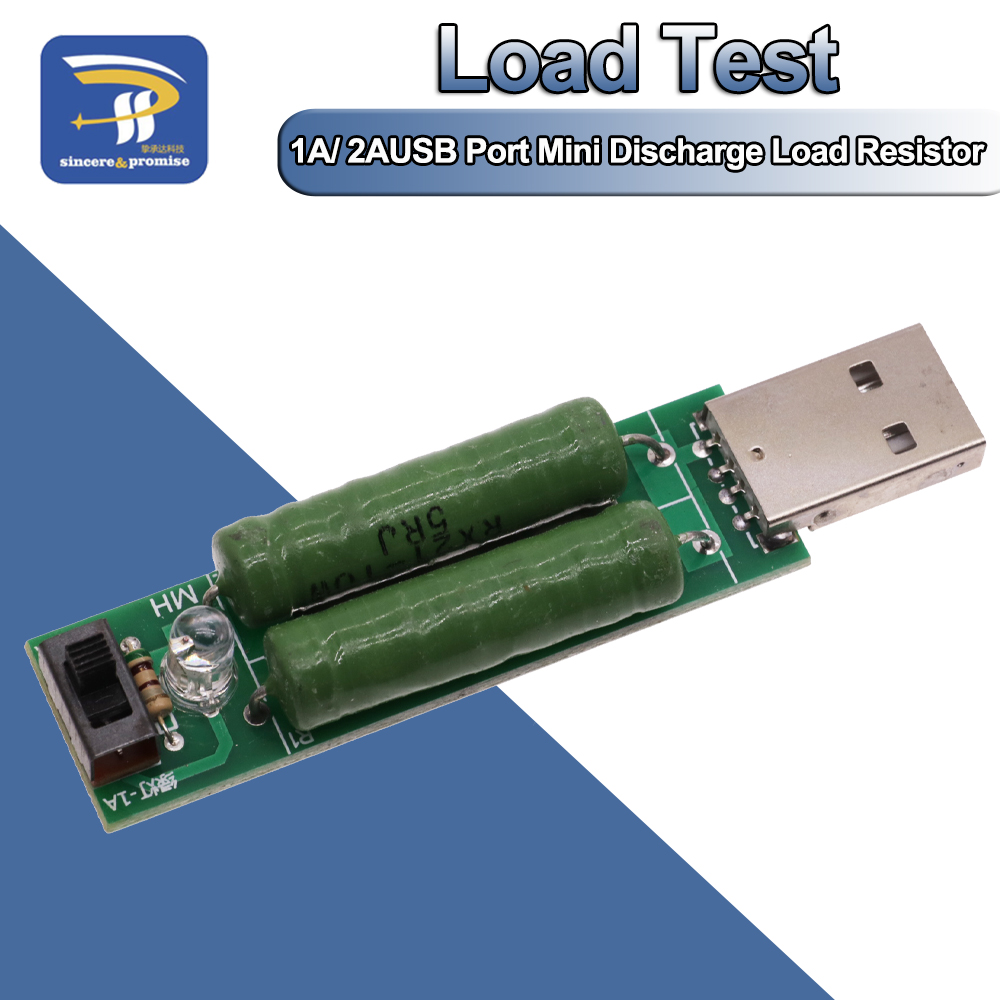 Logic Analyzer Usb - Port USB Mini rezystor obciążenia rozładowania