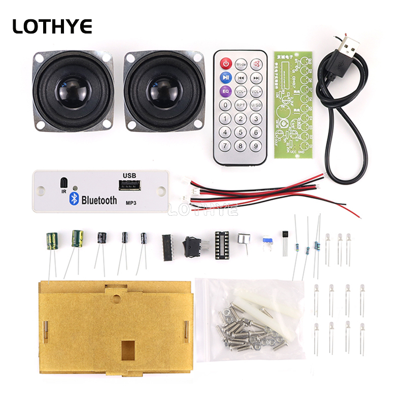 Diy Electronics Project Kit - Mini Wzmacniacz Audio Bluetooth 3W*2 Zestaw