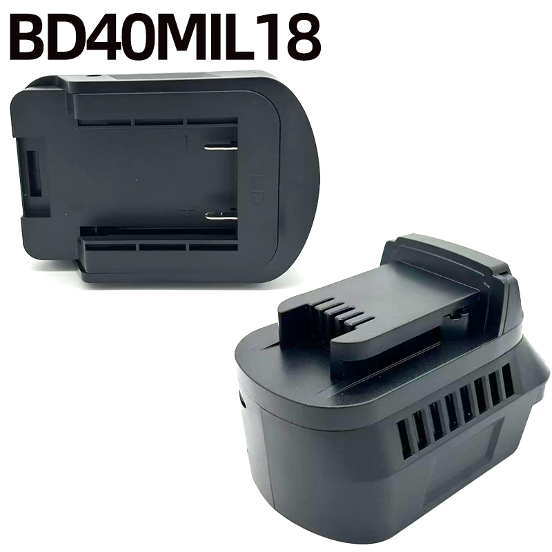 Black+Decker Tool Cordless - Adapter do akumulatorów BD40MIL18, kompatybilny z