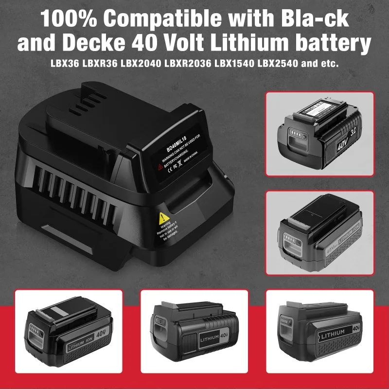 Adapter do akumulatorów BD40MI – Black+Decker Tool Cordless recenzja i cena