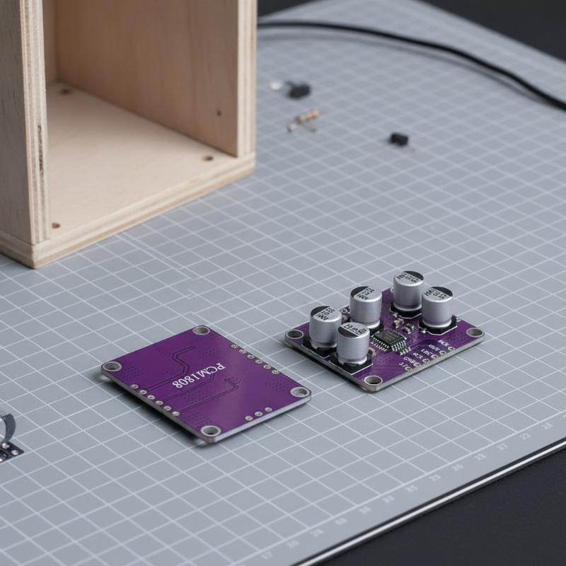 NOWY 24-bitowy moduł ADC stere – Diy Audio Electronics Kit recenzja i cena