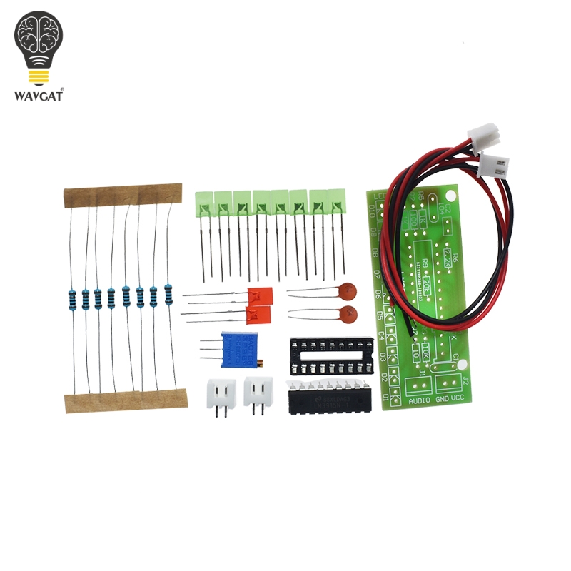 LM3915 DC 9V-12V 10 LED dźwięk – Diy Audio Electronics Kit recenzja i cena
