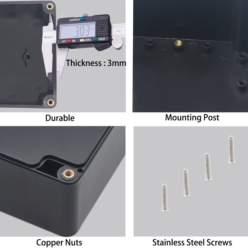 Wodoodporna skrzynka przyłącze – Diy Electronics Box recenzja i cena